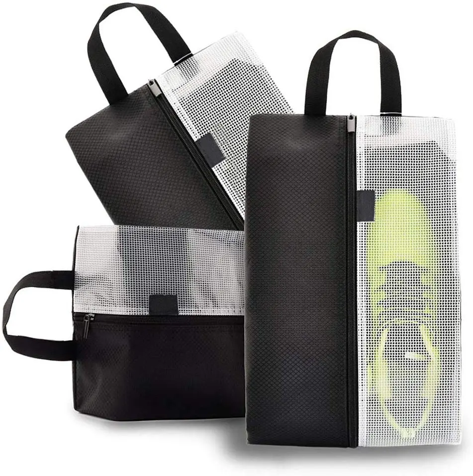 Waterproof Multipurpose Travel Sports Golf Shoes Pouch Dustproof TPU Storage Bag Basketball Shoes Storage Bags