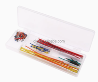 Kit de fils de liaison sans soudure en aluminium en forme de U, 140 pièces, pour Raspberry Pi et Shield, ensemble de câbles de liaison pour breadboard