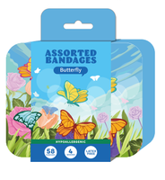 Smileplus HY3597N Agrafeuses à plaies papillon – Premiers secours, certifiées CE, dispositif médical étanche de classe II