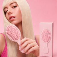 Peigne à cheveux miniature TL en gros, brosse à cheveux de poche de haute qualité pour enfants, pour démêler les cheveux humides et secs