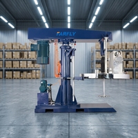 Homogénéisateur à liquide Farfly 37 kW, machine de dispersion, capacité 1000 L, acier SUS316/SUS304 pour le traitement des produits chimiques et des plastiques, garantie 1 an