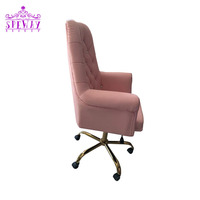 Prix de gros Chaise de bureau de salon Thérapie des pieds de luxe Rotation Gestionnaire de la clientèle Chaise de bureau Chaise de coiffure