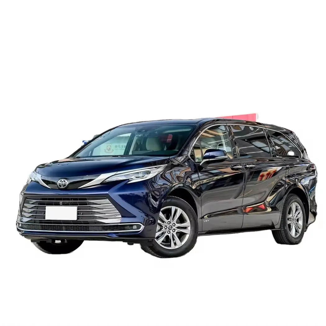 टोयोटा सिएना 2024 निर्यात के लिए चीन से नई हाइब्रिड कार कम कीमत अच्छी गुणवत्ता वाली बड़ी एमपीवी स्टॉक में 2024 सिएना