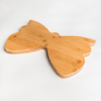 Plateau rond en bambou fait main personnalisé, écologique, pour fruits, en-cas et plats, pour un usage domestique, motif de Noël