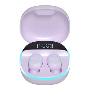 אלחוטי Bluetooth אוזניות מיני Tws באוזן 5.2 אינטליגנטי תצוגה דיגיטלית אוזניות עם סוללה מורחבת חיים