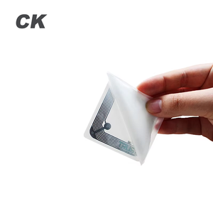 Tem nhãn dán <span class=keywords><strong>NFC</strong></span> tùy chỉnh logo, chip <span class=keywords><strong>NFC</strong></span> 13.56MHz, mẫu miễn phí, chuẩn ISO14443A, chất liệu PET PVC chống nước, dùng cho khách sạn - Product Image 2