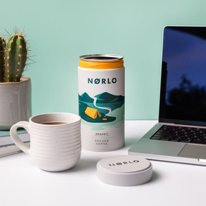 Горячая распродажа: Алюминиевая банка для кофе пищевого класса, герметичная, для чая и кофейного порошка, круглая металлическая банка, упаковка для кофе - Product Image 2