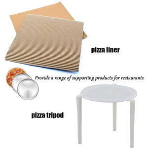 Takeout các tông sóng vuông lớn hộp bánh pizza tùy chỉnh hộp bánh pizza với logo - Product Image 6