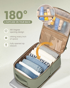 LOVEVOOK 17 "bagaglio a mano zaino da viaggio di alta qualità bagaglio leggero <span class=keywords><strong>valigia</strong></span> con 3 cubetti di imballaggio impermeabile borsa da viaggio - Product Image 2