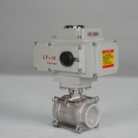 Válvula de Bola Eléctrica NPT Compacta de Acero Inoxidable 304 de Alta Temperatura Tipo Interruptor OEM para Agua, Gas, Aceite y Ácido