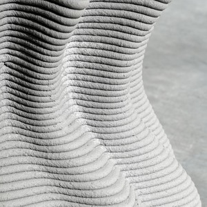 Calidad Superior Estilo moderno 3D Impreso Decoración Artesanía Jardín al aire libre Maceta impresa en el Artwork-3D - Product Image 5