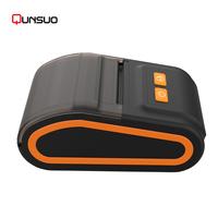 Imprimante thermique sans fil Bluetooth QS-5808 58 mm pour reçus et étiquettes