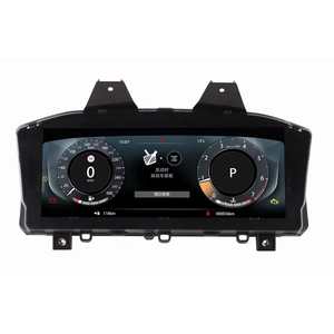 Pour Jaguar XF 2016-2019, écran d'instrument de 12,3 pouces 1920*720 LCD, système Linux, nouvelle mise à niveau/mise en conformité - Product Image 1