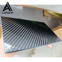 Haute brillance mat 1mm 2mm 3mm 4mm 5mm 6mm 3K sergé feuille de Fiber de carbone plaque de Fiber de carbone pour Uav Drones CNC pièces sur mesure