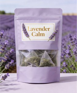 Sachets de thé personnalisés avec logo, emballage en sachets de thé en feuille, emballage en plastique avec fermeture éclair et encoche de déchirure - Product Image 2