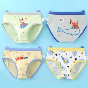 Wholesale/ODM/OEM Children Panties Boys Underwear 10pcs/bag Kids Cartoon Character Underwear