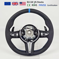 Volant en cuir pour voiture, très vendu, pour BMW Série E E87 E81 E82 E90 E91 E92 E84 E89 E70 E71