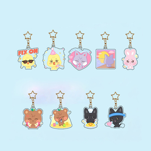 Llavero Colgante de Acrílico Transparente con Diseño de Anime Personalizado Estilo Q, Impresión UV, para Regalo de Aniversario o Souvenir - Product Image 2