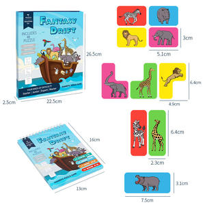 Montessori Arca de Noé de Madera <span class=keywords><strong>para</strong></span> Bebé, Juego de Rompecabezas Educativo de Pensamiento Lógico, Juguetes Clásicos de Verano <span class=keywords><strong>para</strong></span> Niños y Niñas - Product Image 5