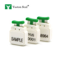 YTMS005 Yuston Seal Marken-Kabelschloss Einweg-Sicherheitsplombe Transparente Manipulationssichere Kunststoffplombe Nach Maß