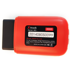 Lecteur de codes OBDII DPF Regen Xtruck X005 pour camions FAWDE Shacman Sinotruk Dongfeng – Diagnostic et analyse des pannes - Product Image 1