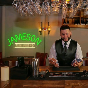 Letrero LED de Neón Personalizado con el Diseño de Whisky Irlandés <span class=keywords><strong>Jameson</strong></span>, Decoración de Pared para Bar, Color Verde, Regulable, Impermeable IP42, 36V, para Pub, Club, o Cuarto de Hombre - Product Image 3