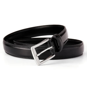 Nouvelle Arrivée : <span class=keywords><strong>Ceinture</strong></span> <span class=keywords><strong>Homme</strong></span> en Cuir PU Orange et <span class=keywords><strong>Noir</strong></span>, Accessoire de Mode pour Hommes d'Affaires en Cuir Verni - Product Image 5