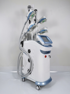 Professional Home and Salon Use Fat Freezing Machine 360 Angel Back Peach Buttocks Arm Fat Removal ABS Metal Standing Design - Product Image 4
