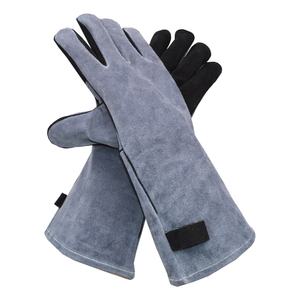 Guantes de Seguridad de Cuero Resistentes al Calor para Cocina, Barbacoa y Soldadura - Product Image 1