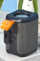 Altavoz de Audio Portátil Mini BT M7, Impermeable IPX5, Subwoofer Inalámbrico BT para Auto, Puerto USB, Radio FM para Exteriores, Tarjeta TF, Entrada AUX, Caja para Computadora