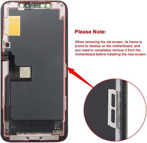 Schermo OLED di Ricambio per <span class=keywords><strong>iPhone</strong></span> <span class=keywords><strong>11</strong></span> Pro 5.8 <span class=keywords><strong>Pollici</strong></span> NON Display LCD, Assemblaggio Cornice 3D Touch con Digitalizzatore per Modelli A2160 A2217 A2215 - Product Image 4