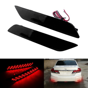 ไฟท้ายรถ Honda LED สีแดงดำขาวสำหรับ lingpai Odyssey Civic Acura 33555TR0A51 LY049 - Product Image 4