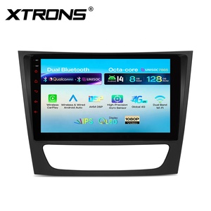 XTRONS 9" UNISOC 7865 8+128GB Double BT Écran QLED Global 4G AKM DSP Système de navigation stéréo Android pour voiture Benz Classe E/CLS - Product Image 5