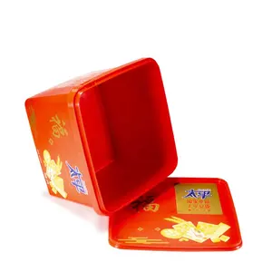 IML экологически чистый квадратный 3,5л Полипропиленовый Контейнер для крекеров с логотипом заказчика, упаковочный контейнер для печенья, коробка для хранения печенья