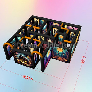 Laberinto Inflable <span class=keywords><strong>de</strong></span> Terror para Patio <span class=keywords><strong>de</strong></span> Juegos al Aire Libre, Calabaza Ensangrentada, Casa Embrujada <span class=keywords><strong>de</strong></span> Halloween, Juego Deportivo en Venta - Product Image 6