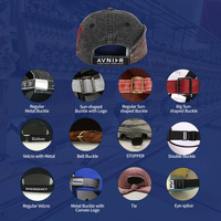 Casquette de baseball rétro en denim délavé avec logo personnalisé, impression numérique, broderie 3D, 6 panneaux