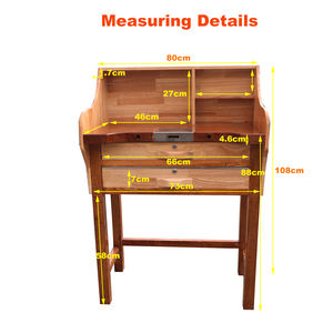 <span class=keywords><strong>โต๊ะ</strong></span>ทำงานเครื่องประดับไม้เนื้อแข็ง Kinway อุปกรณ์และเครื่องมือทำเครื่องประดับ <span class=keywords><strong>โต๊ะ</strong></span>ทำงานช่างทอง - Product Image 3