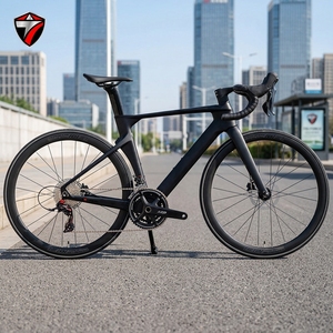 Bicicleta de <span class=keywords><strong>Carretera</strong></span> R10pro de Fibra de Carbono 700C <span class=keywords><strong>Shimano</strong></span> <span class=keywords><strong>105</strong></span> 22 Velocidades 9.3KG Ligera Aerodinámica con Frenos de Disco - Product Image 6