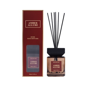 Diffusore di Aromi in Rattan da 500ml, Grande Capacità, per Oli Essenziali, Decorazione per Camera da Letto, Fragranza Senza Fiamma, Personalizzabile - Product Image 5