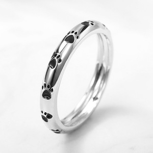 Anello a Forma di Zampa di Gatto, Stile Animale Carino, Gioiello da Dito alla Moda per Donne, Uso Quotidiano - Product Image 2