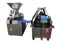 Machine automatique de division et de façonnage de pâte pour la production de pains, de toasts, de pains à hamburger, de bagels, ligne de production de boulangerie