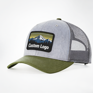 <span class=keywords><strong>Gorras</strong></span> Trucker de Malla con Cierre a Presión, Estilo 112, de Perfil Bajo, con Parche Tejido de 6 Paneles, Estructuradas, de Alta Calidad y con Logotipo Personalizado - Product Image 1