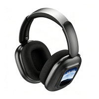 Nouveaux écouteurs sans fil pliables supra-auriculaires 2026 BT 6.0 ANC ENC à réduction de bruit avec microphone, pour le sport et le gaming
