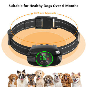 <span class=keywords><strong>Collier</strong></span> de dressage électrique pour <span class=keywords><strong>chien</strong></span> étanche IP67, 6 niveaux, anti-aboiement, intelligent, grand écran numérique, lumière respirante - Product Image 3