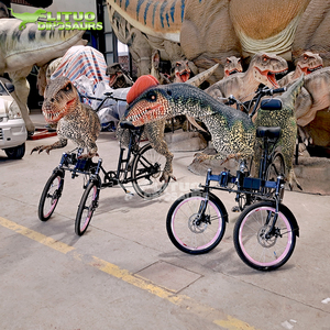 Dinosaure animatronique <span class=keywords><strong>Dilophosaurus</strong></span> grandeur nature pour une utilisation en intérieur pour les centres commerciaux Parcs d'aventure Jardins d'enfants Parcs de trampoline - Product Image 6