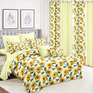 Polyester Bed Sheets Beautiful <strong>Duvet</strong> <strong>Cover</strong> with Curtain 6-piece Comforter Luxury <strong>Red</strong> Bedding Set Supplier - Product Image 5