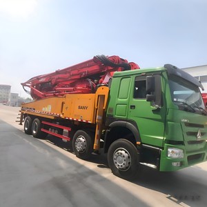 <span class=keywords><strong>Camion</strong></span> à flèche hydraulique SINOTRUK HOWO Diesel 53m, <span class=keywords><strong>pompe</strong></span> à béton 120m/h avec châssis Howo, moteur 371 ch, <span class=keywords><strong>prix</strong></span> d'usine - Product Image 3