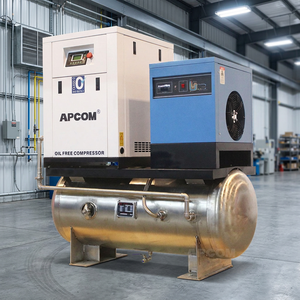 Stable Continuous Air Supply Oil Free Scroll Air Compressor With Stainless Steel Tank, Tiny Pressure Fluctuation For sale - Product Image 1