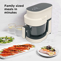 Friteuse numérique 4L Nouvel appareil de cuisine Friteuse multifonctionnelle sans huile pour usage domestique Visible sans huile