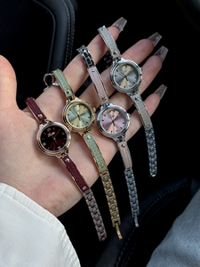 <span class=keywords><strong>Montre</strong></span> à quartz élégante et simple Scottie 9776, bracelet, fermoir, <span class=keywords><strong>montre</strong></span> ronde de luxe étanche pour femme - Product Image 6